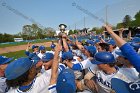 Baseball vs Babson  Wheaton College Baseball players celebrate their victory over Babson to win the NEWMAC Championship for the third year in a row. - (Photo by Keith Nordstrom) : Wheaton, baseball, NEWMAC